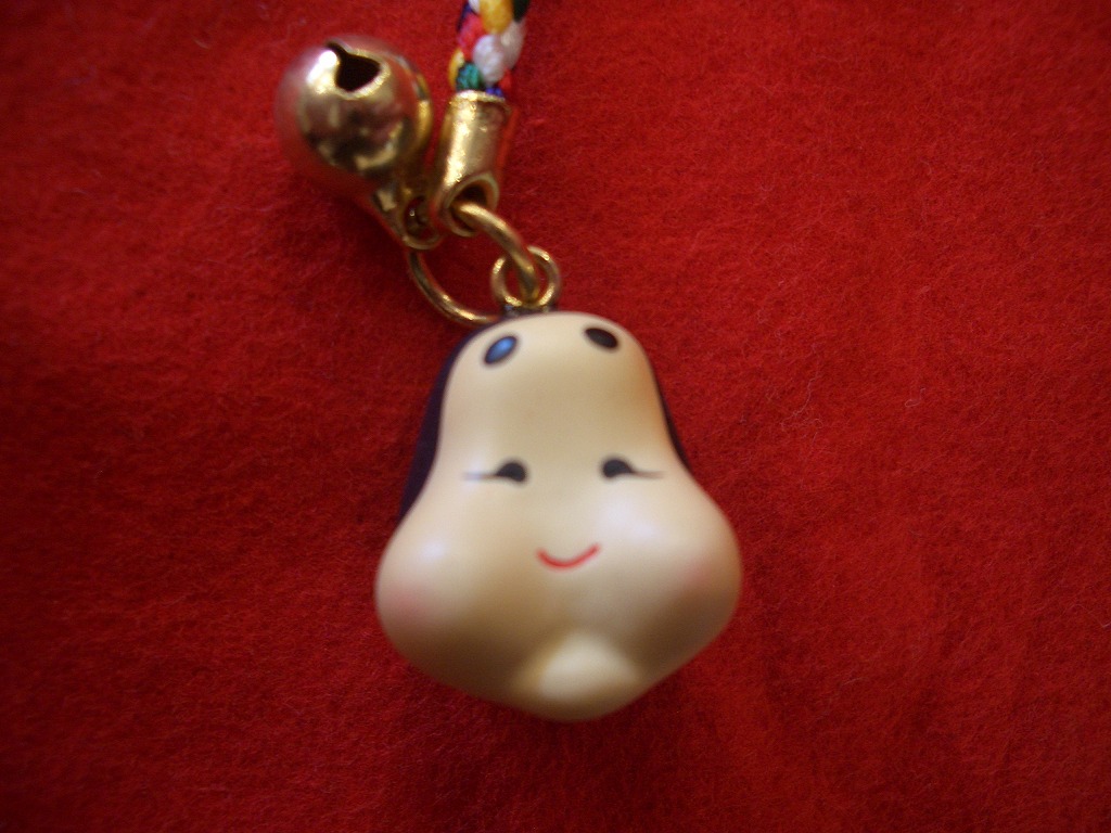 宝ぶねストラップ（おかめ）　460円（税込）